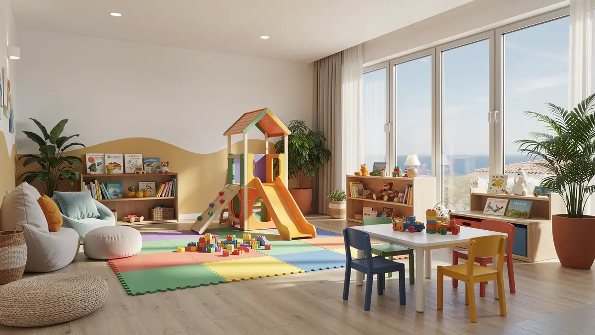 מלונות משפחתיים ביוון עם חדרי משחקים לילדים